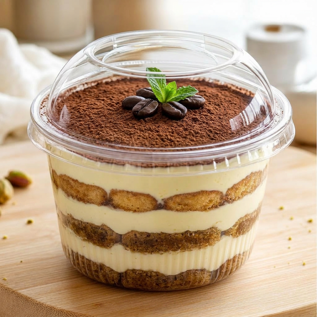 Verrine tiramisu café — recette signature, café fraîchement infusé et cacao